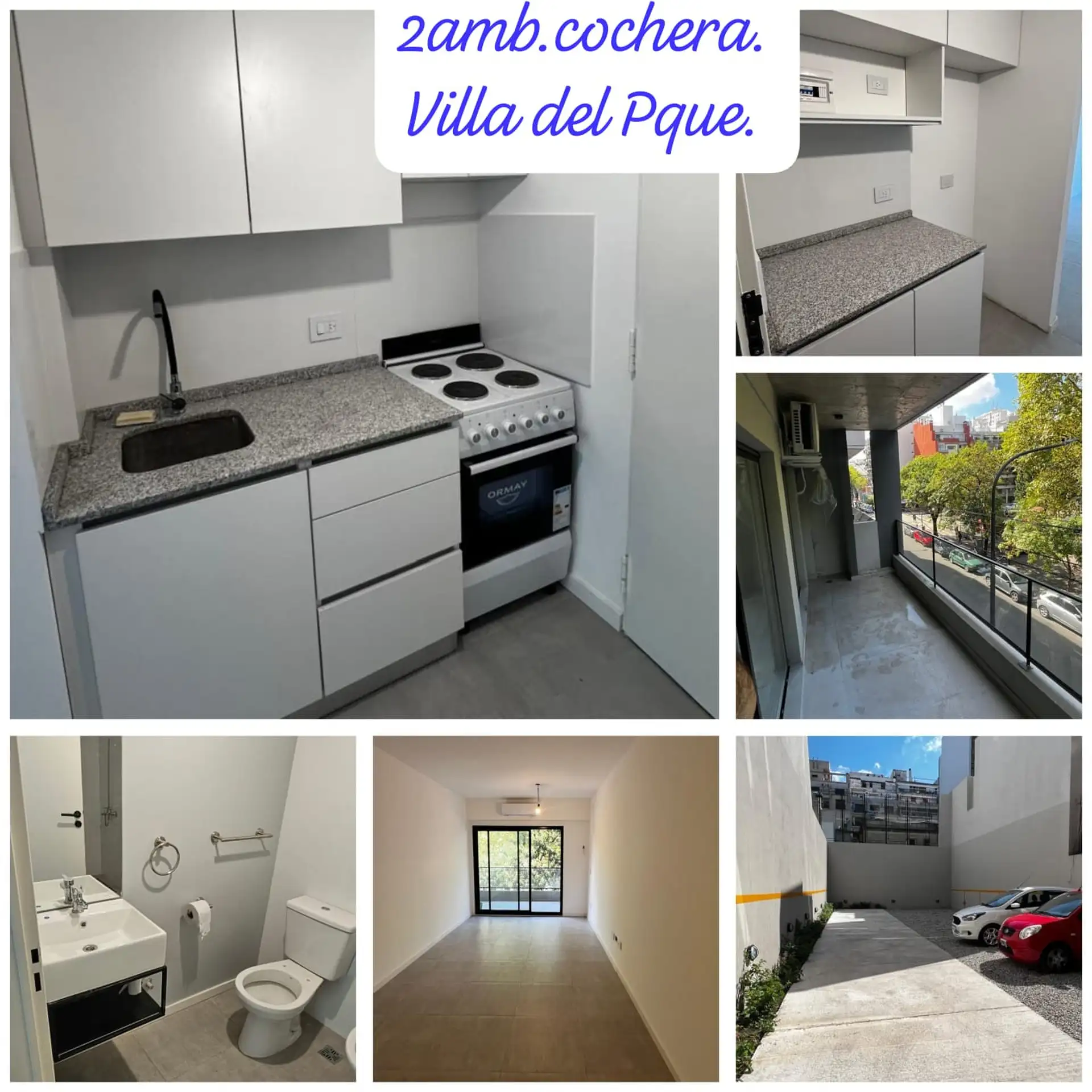 Depto 2 ambientes c/cochera - pedro lozano 3133 - piso 2do