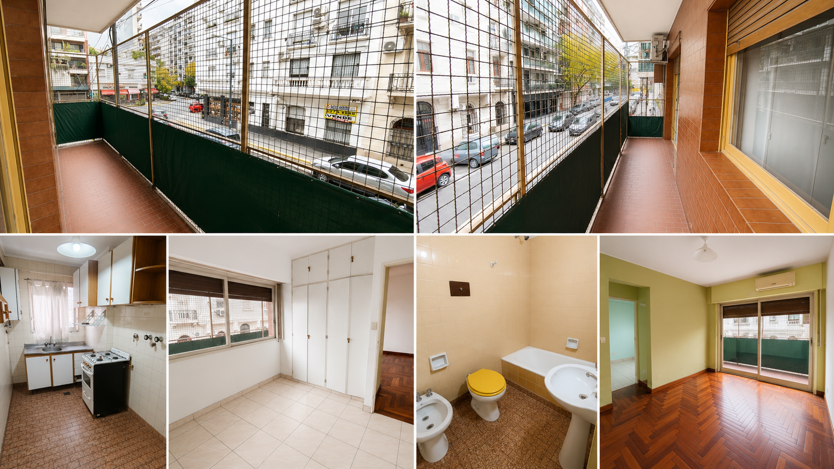 Departamento 2 ambientes al frente