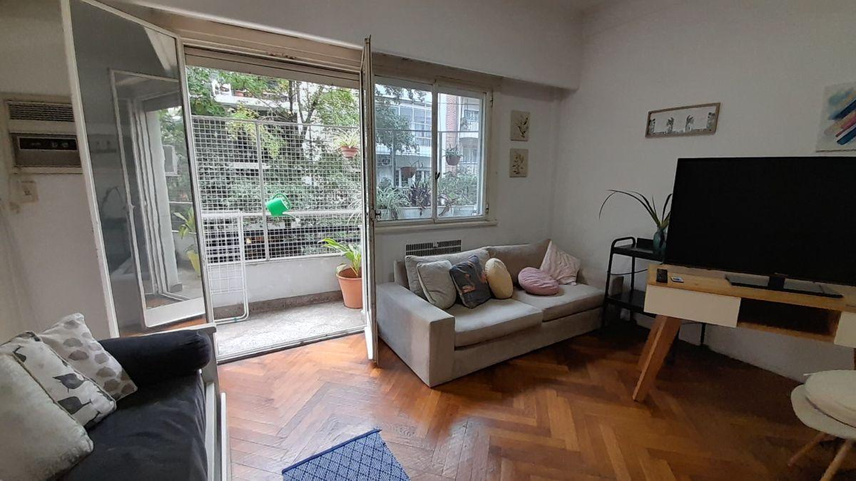 Gran depto 4 amb c/ balcon al fte, 2 dorm., baños + toilette, en vidt y av santa fe
