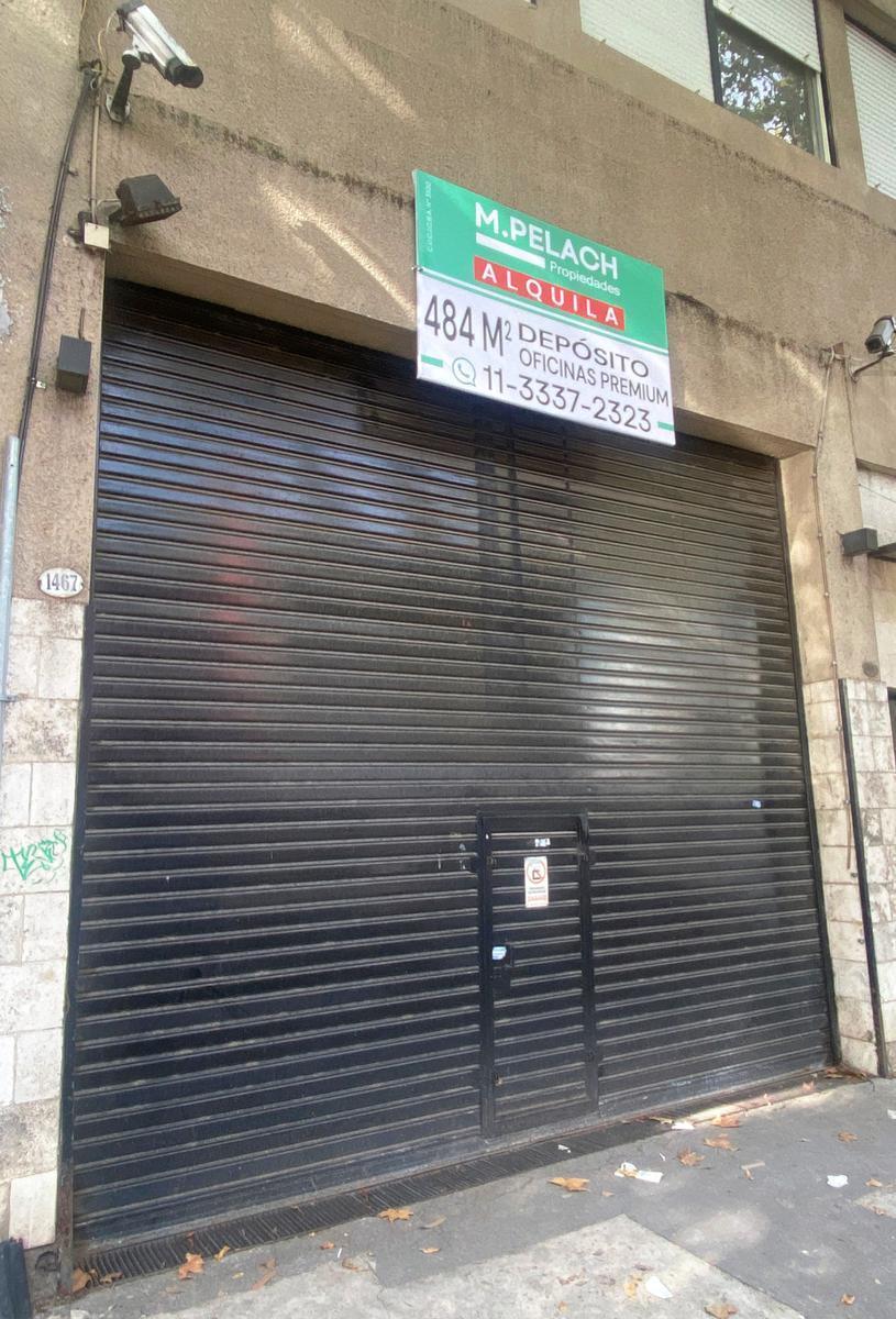 Depósito en alquiler con oficinas en chacarita