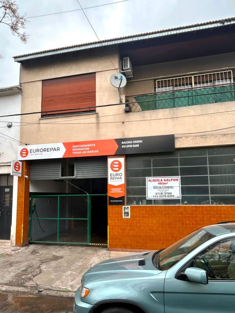 Galpón de 483 m² - las heras 2064, florida, vicente lópez.
