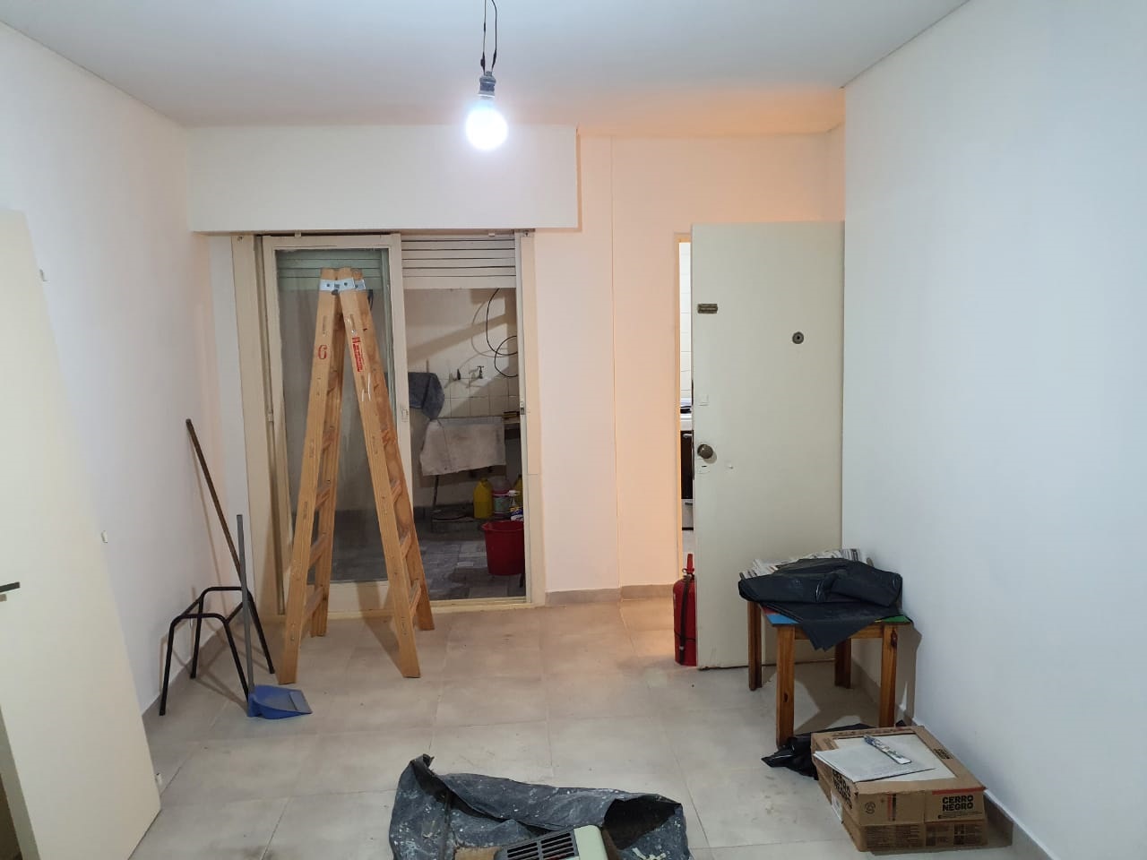 Departamento 2 ambientes con patio