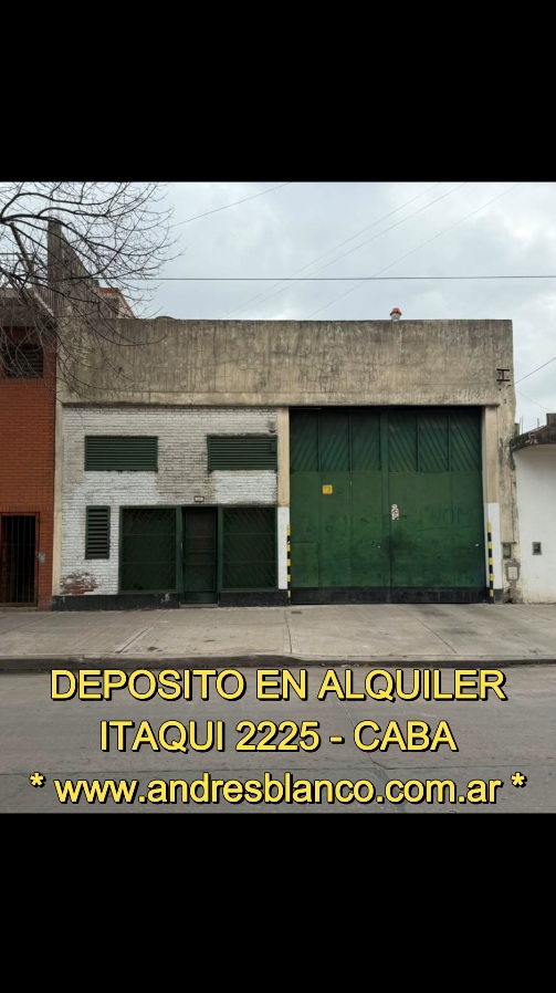 Galpon de 301 m² cubiertos en v. soldati